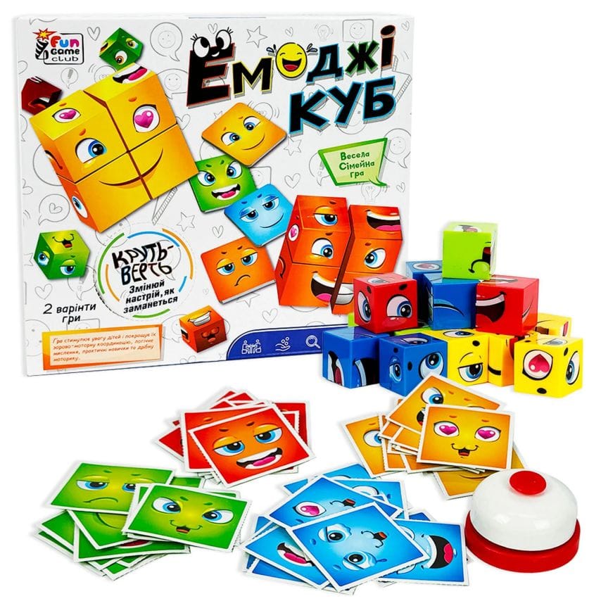 Емоджі куб 68831 (16/2) 4FUN Game Club