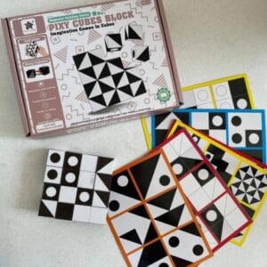 Pixy cubes чорно-білі магнітні