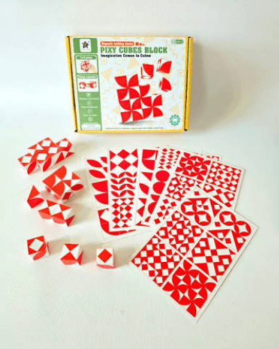 Pixy cubes Червоно-білі