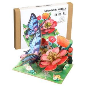 Дерев'яний пазл 3D "Butterfly"