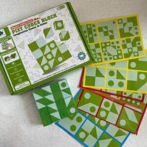 Pixy cubes зелено-білі магнітні