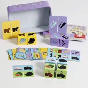 Розвиваюча гра-кубики Знайди тінь