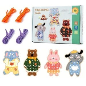 Вчимося шнурувати Тварини