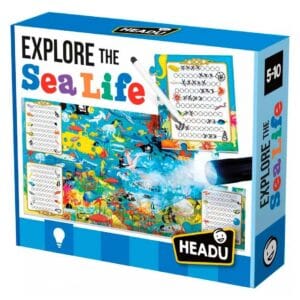 Розвиваючий пазл HEADU Досліджуйте морське життя