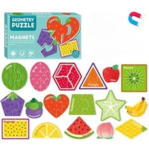 Магнітні пазли Форми