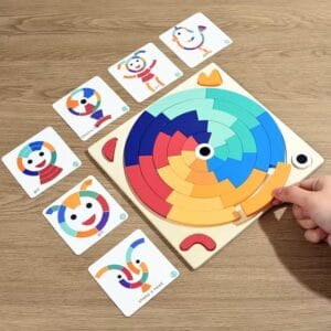 Творчий райдужний пазл-мозаїка