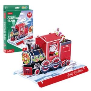 3D-пазл CubicFun Новорічний потяг