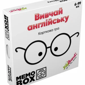 Настільна гра JoyBand MemoBox Вивчай англійську