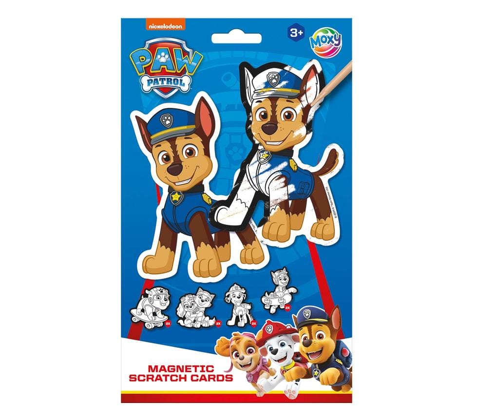 Набір для творчості Moxy Paw Patrol Скретч-магніти