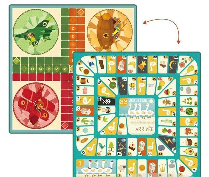 Настільна гра Ludo 2в1 Mideer Лудо - Зображення 3
